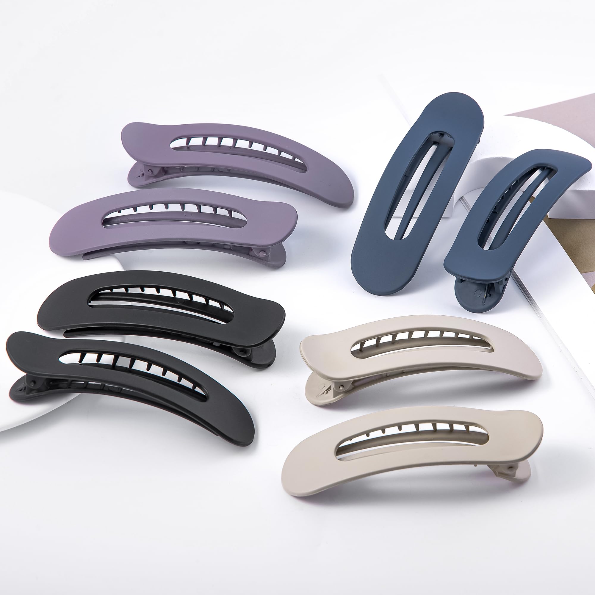 Cptots side profile showing lay-flat rectangular design for comfortable wear
