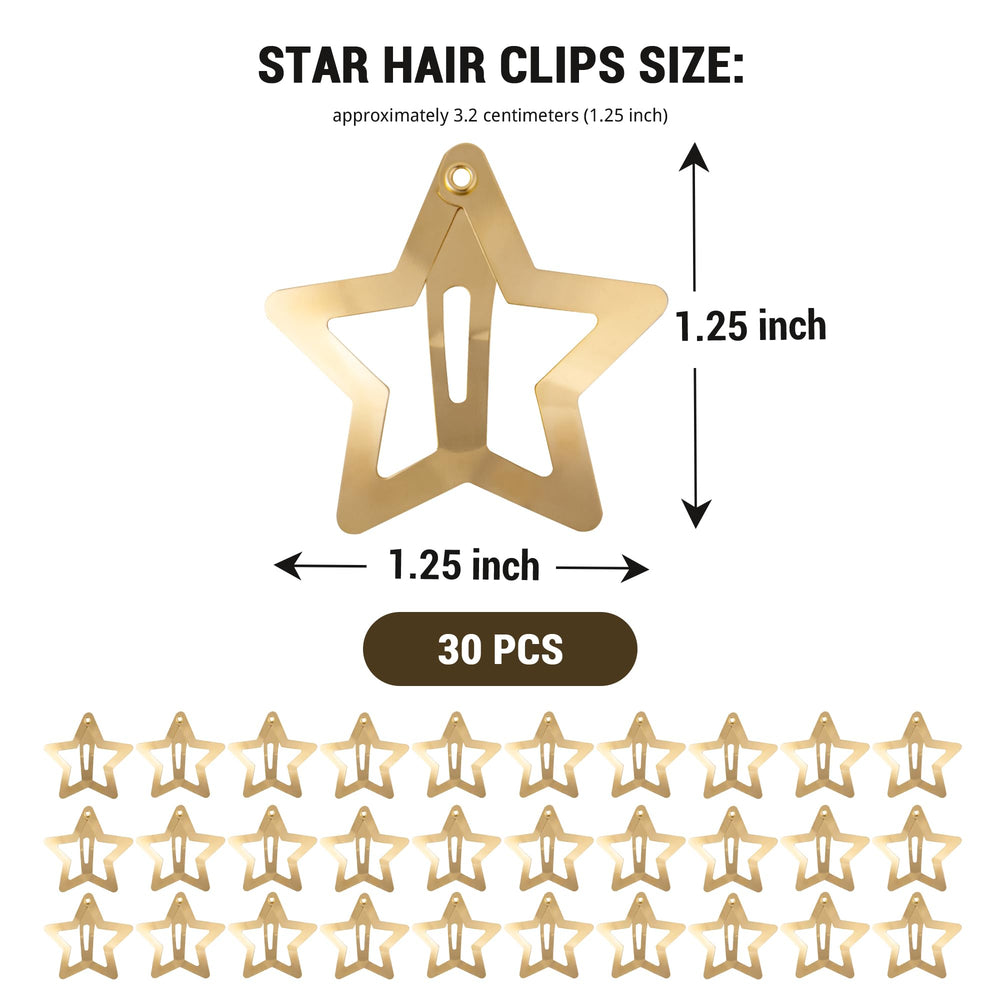 Cptots star clip close-up detail highlighting smooth edges and secure snap
