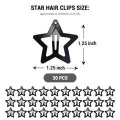 Cptots star clip closeup highlighting metal finish and smooth edges benefit