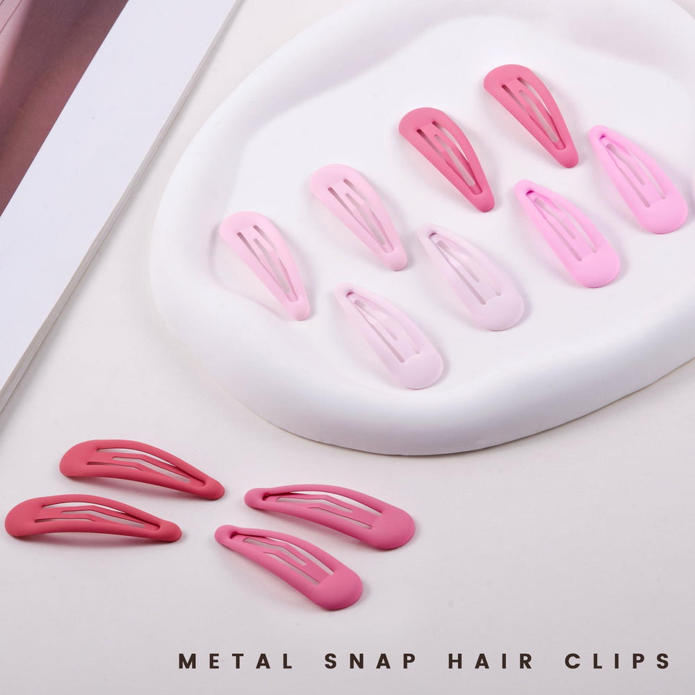 Cptots metal texture detail highlighting smooth edges and hair-friendly finish