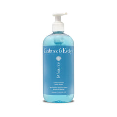 Crabtree & Evelyn pump bottle front view showing label and 16.9 oz, fresh sea scent