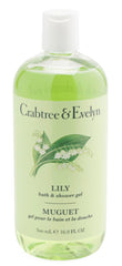 Crabtree & Evelyn Lily front bottle showing label and 16.9 oz size for easy selection