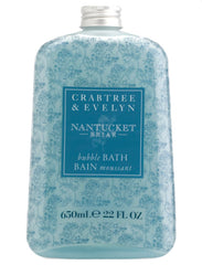 Crabtree & Evelyn bottle front view showing label and elegant packaging benefit: gift-ready presentation