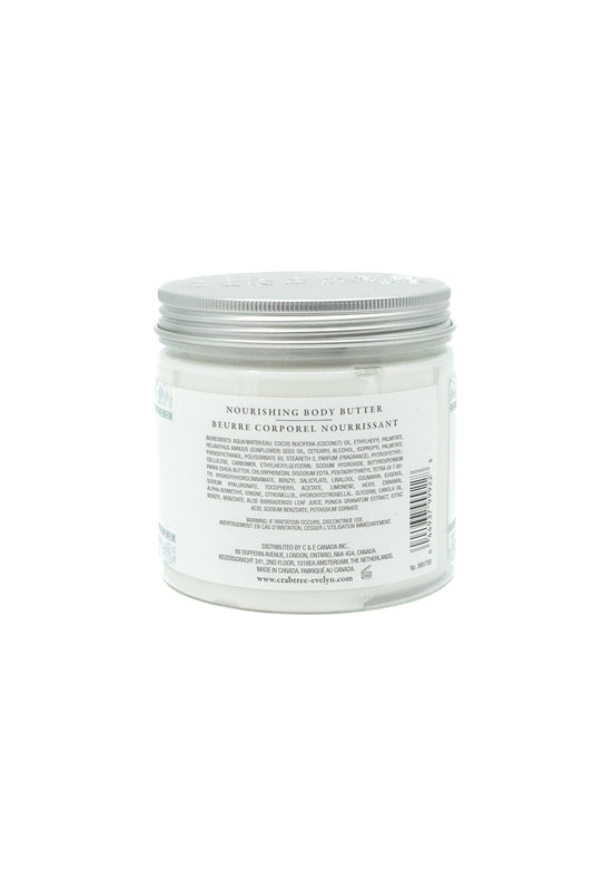 Crabtree & Evelyn close-up of creamy texture demonstrating deep moisturizing benefit