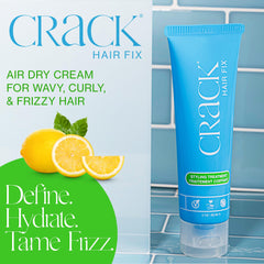 Crack tube close-up of label highlighting vegan and paraben-free benefits