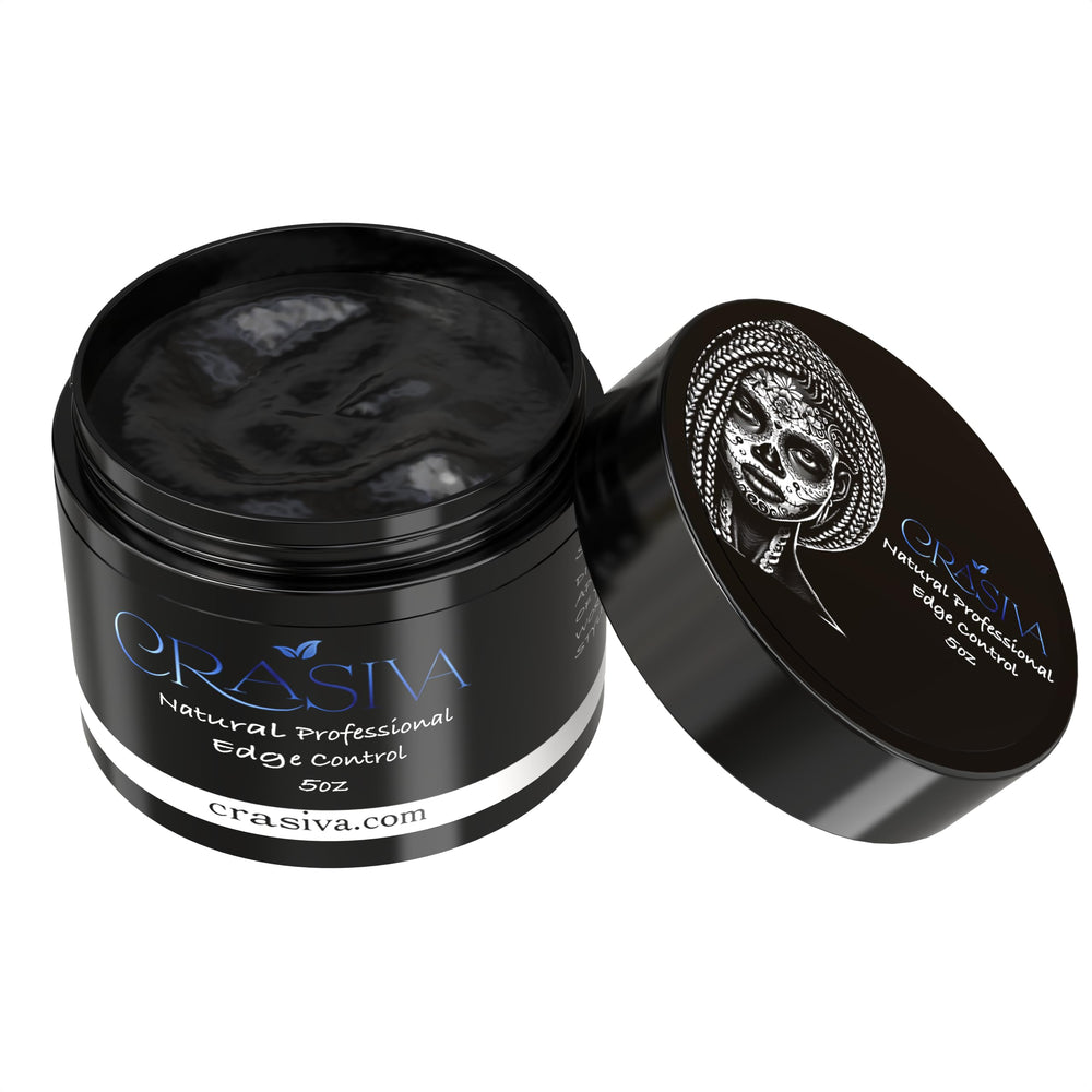 Crasiva jar front label showing product and benefit of extreme hold