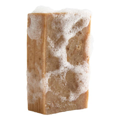 Crate 61 Organics soap in bathroom lifestyle showing everyday natural skincare use