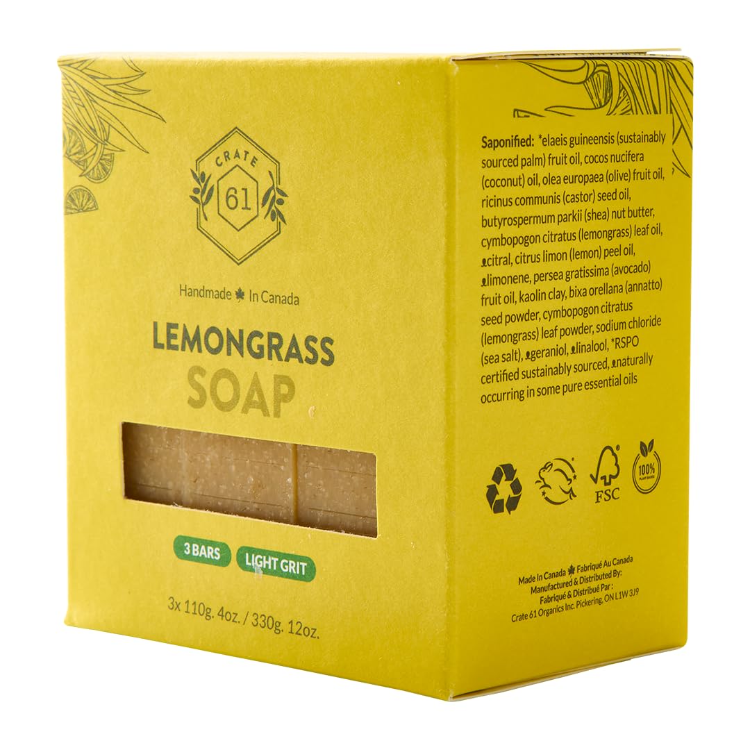 Crate 61 Organics lather in hand showing rich foam and gentle cleansing benefit