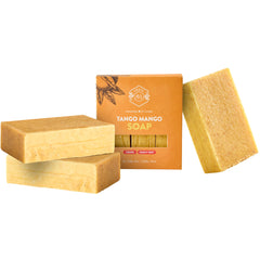 Crate 61 Organics front packaging showing mango scent and eco kraft box benefit