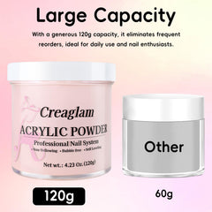 Creaglam 3D sculpted nails showcasing fine detail and durable decorative hold