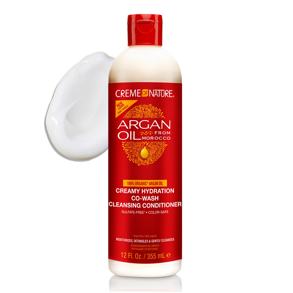Creme of Nature open cap with creamy texture offering easy application