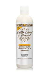 Creme of Nature front bottle showing label and product benefit
