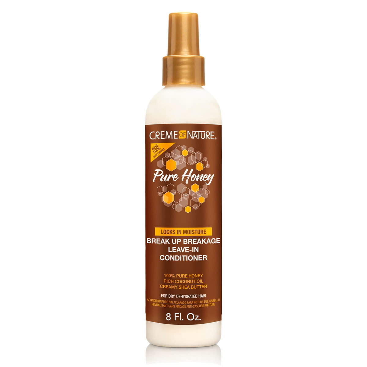 Creme of Nature front bottle showing product and hydration benefit