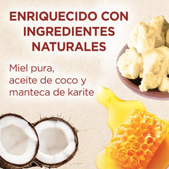 Creme of Nature close-up of honey and oils highlights moisturizing benefits