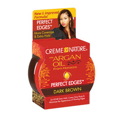 Creme of Nature gel texture close-up highlighting smooth non-flaking finish
