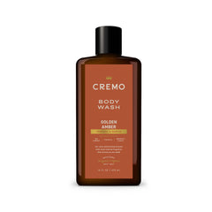 Cremo Golden Amber front bottle showing label and 16 fl oz volume benefit