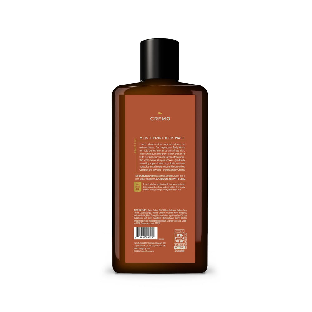 Cremo in shower lifestyle scene showing product use and refreshed benefit
