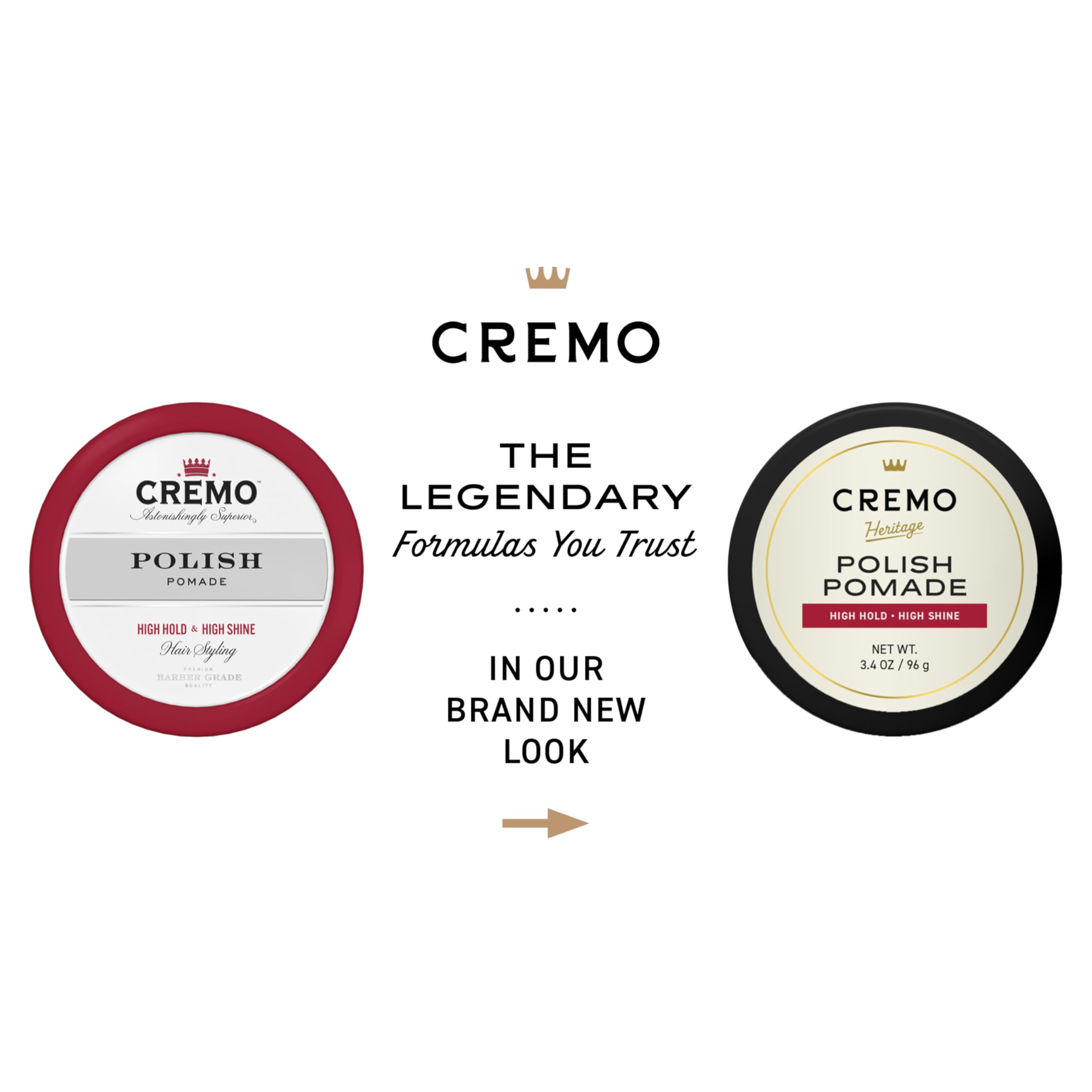 Cremo pomade texture close-up highlighting smooth glossy consistency