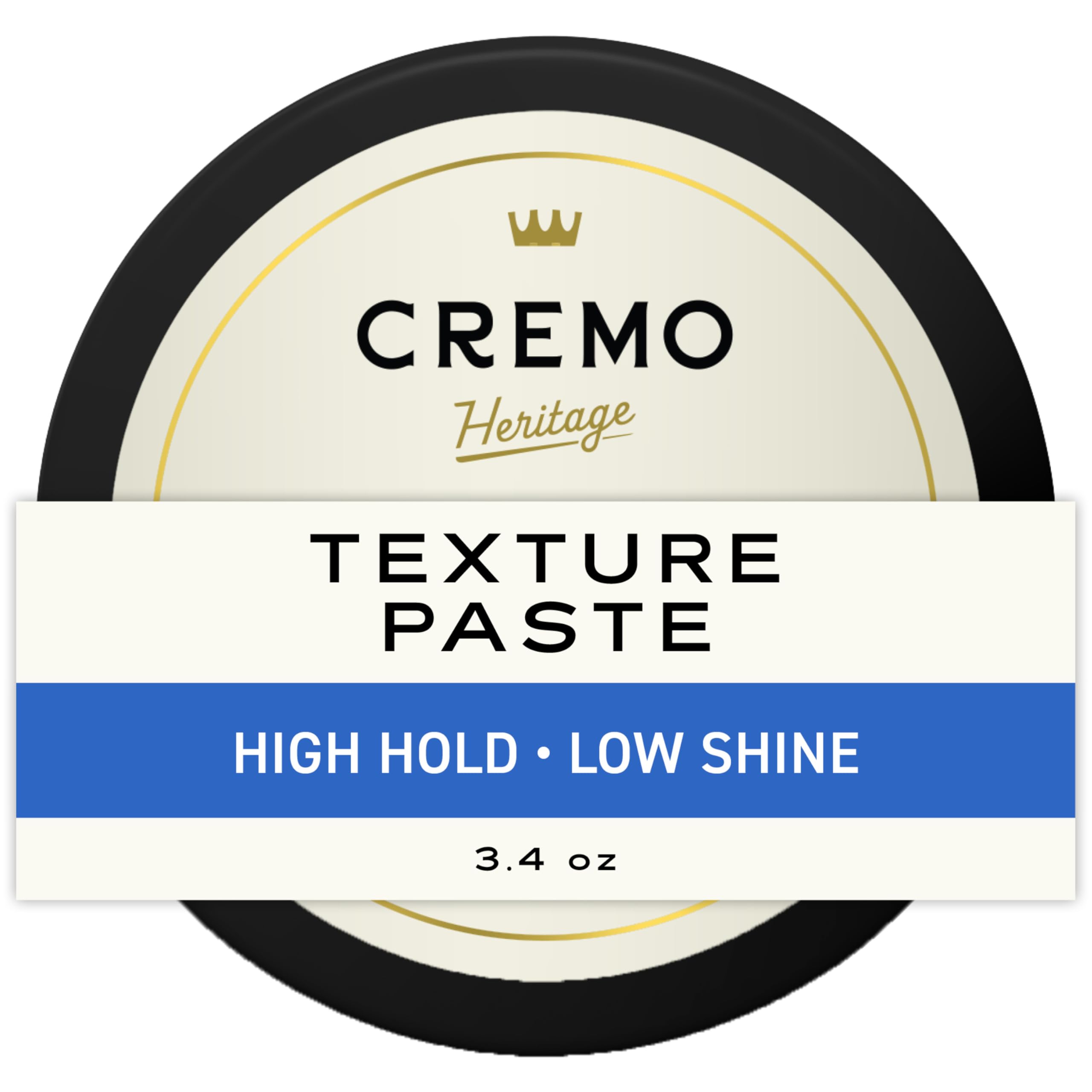 Cremo front packaging showing jar and branding, clear product benefits