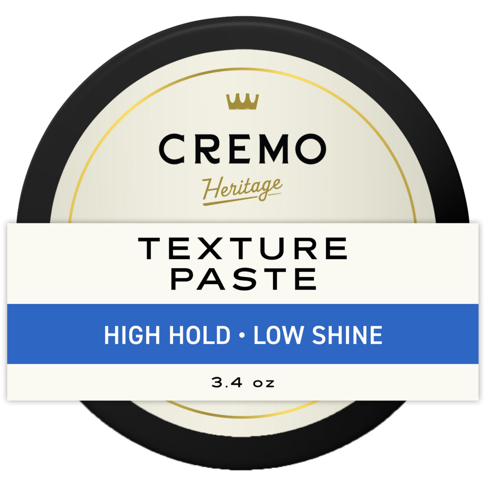 Cremo front packaging showing jar and branding, clear product benefits