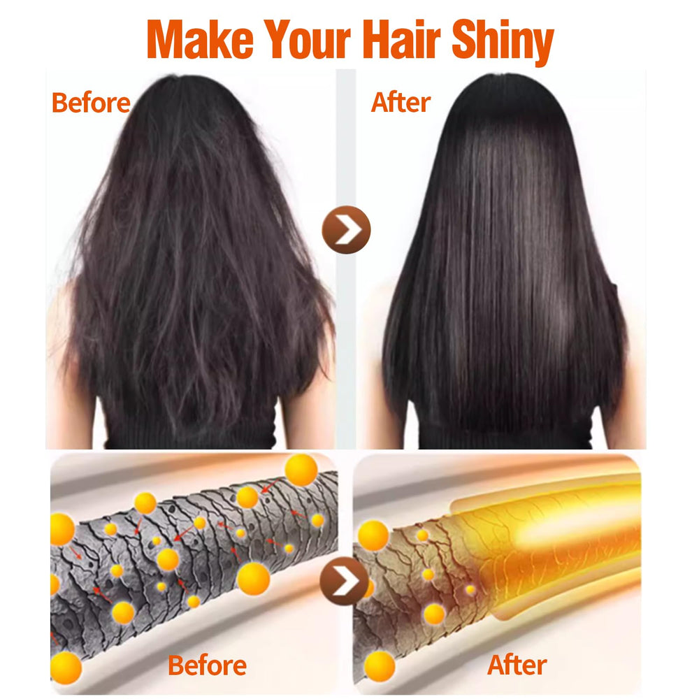 CRISTALBOX open jar application on hair strand showing targeted repair and manageability