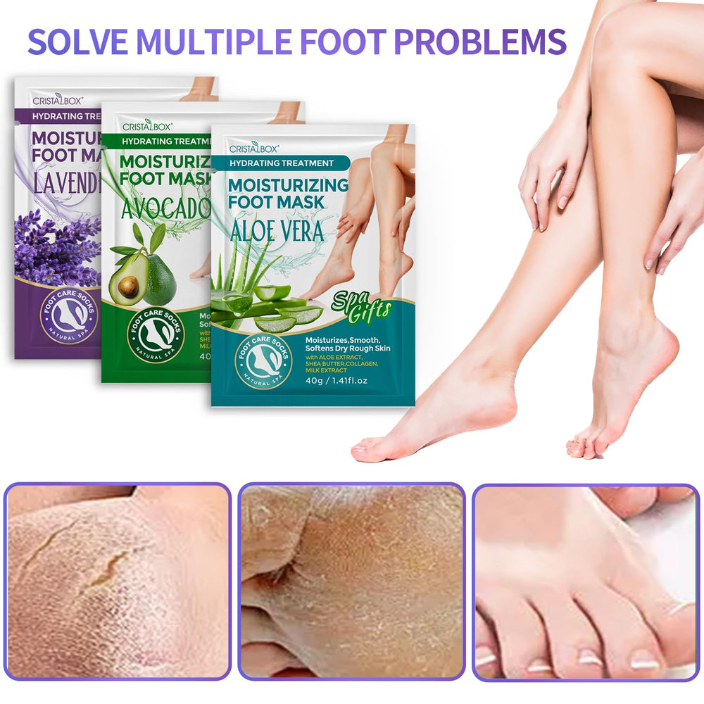 CRISTALBOX foot next to ruler showing fit up to 12.2 inches for sizing