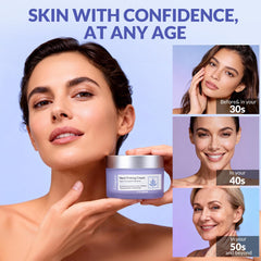 Crogooe label ingredients detail highlighting hyaluronic and caffeine benefits