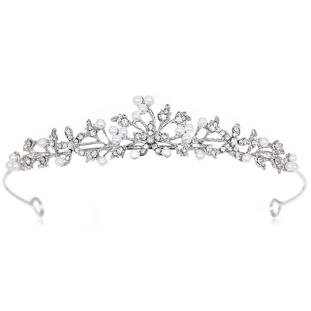 CROWNFAN front view showing tiara design and elegant sparkle benefit