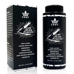 Crownnaturally front packaging showing matte hair powder and brand clarity