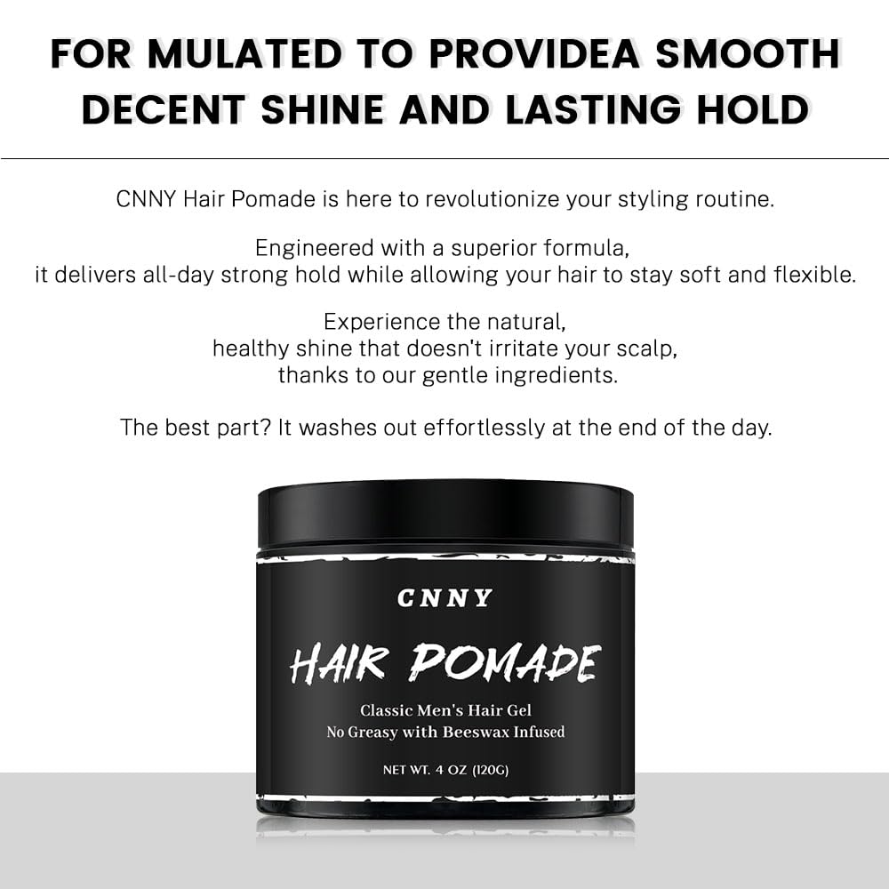 Crownnaturally styled pompadour in lifestyle scene showing polished high-shine benefit