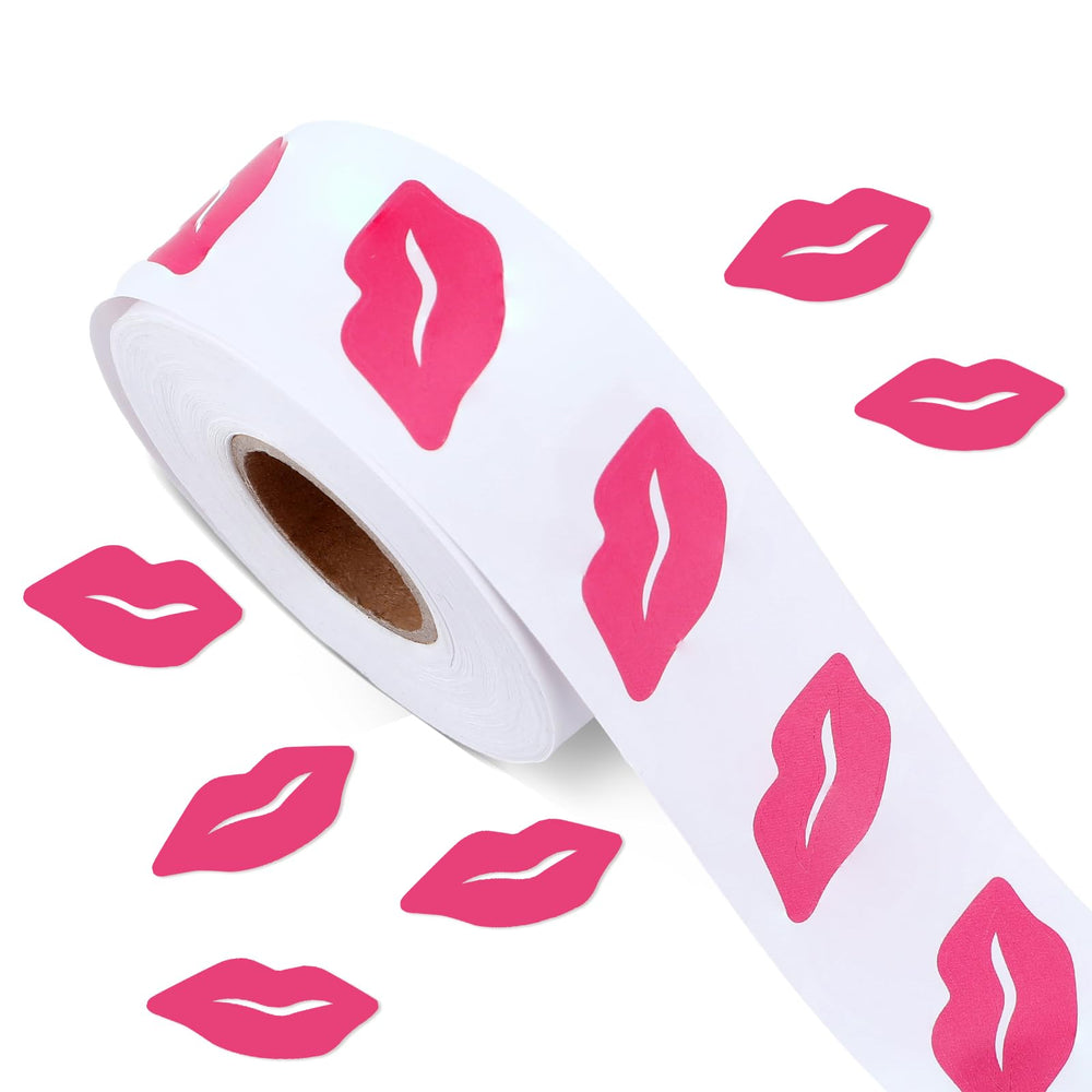 Crtiin front packaging showing 500 lip decals and clear roll for convenient storage and use