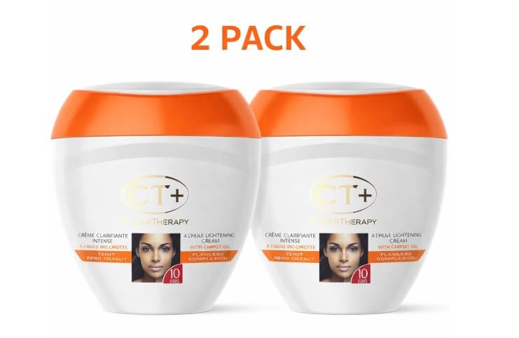 CT+ Clear Therapy cream texture close-up highlighting smooth, hydrating finish