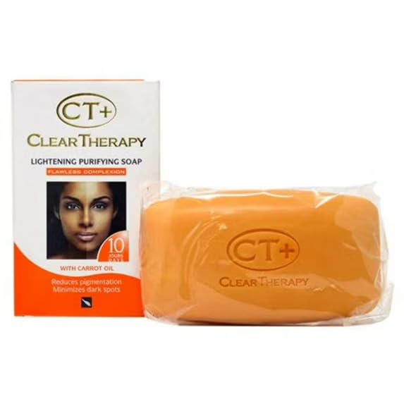 CT+ Clear Therapy close-up of carrot extract texture highlighting nourishing benefit