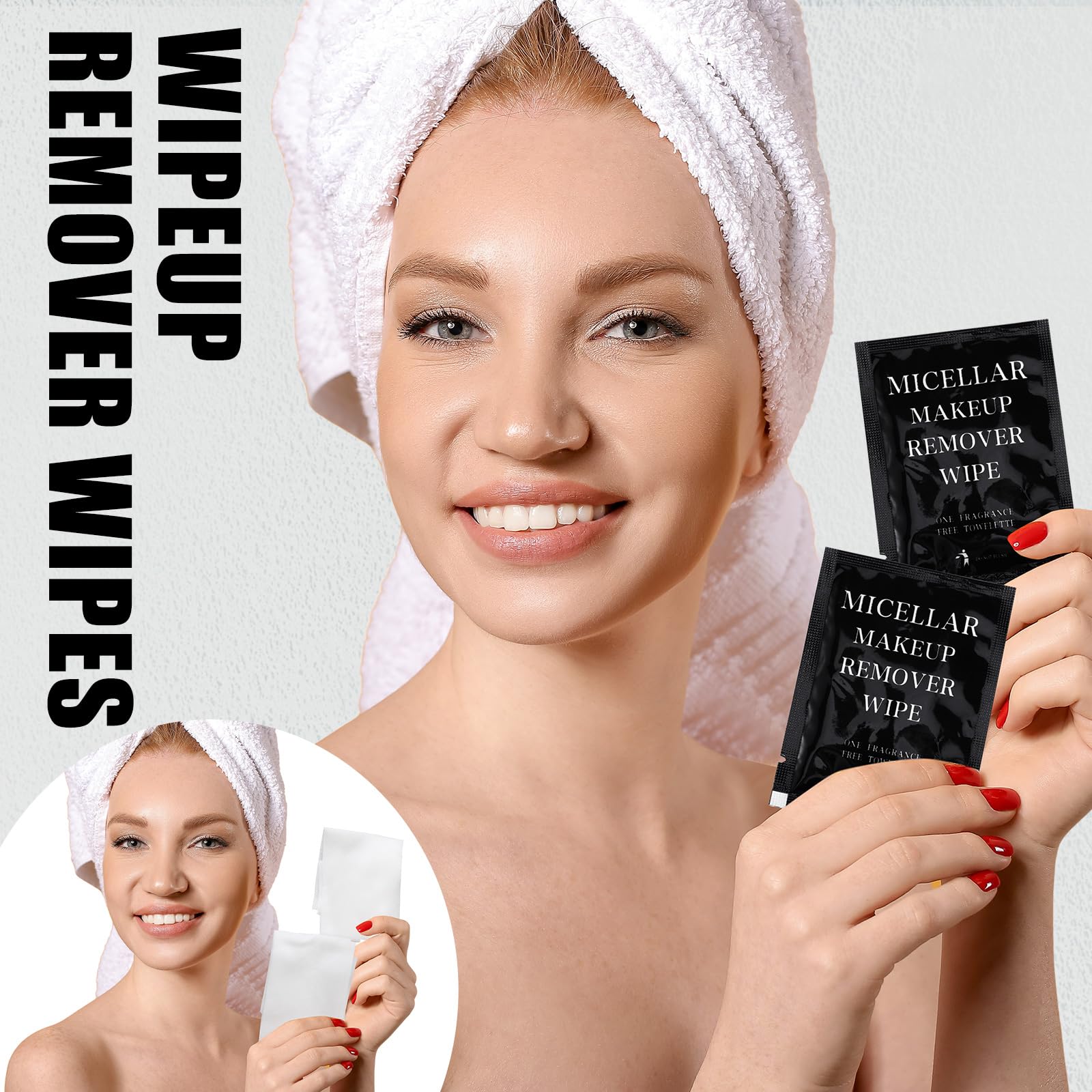 Ctosree wipe used in salon setting, supports hygienic single-use service