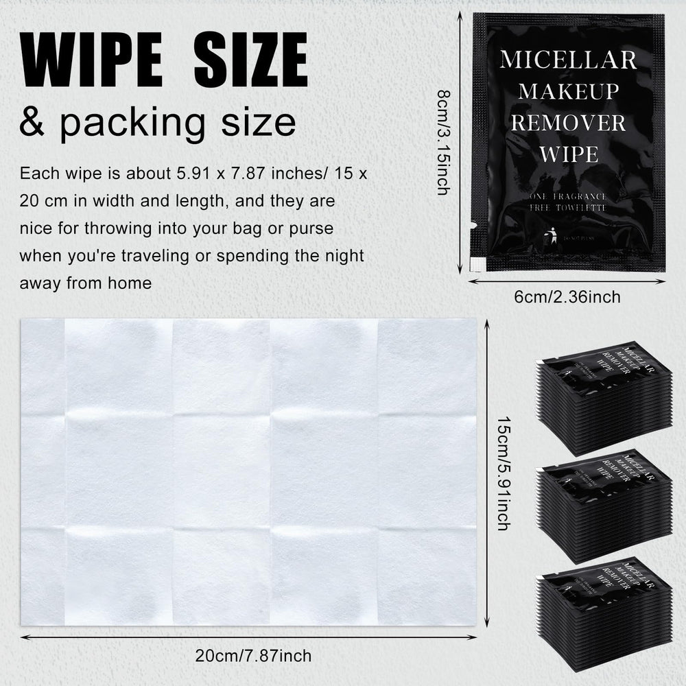 Ctosree single unwrapped wipe displayed flat, ready-to-use cleansing benefit