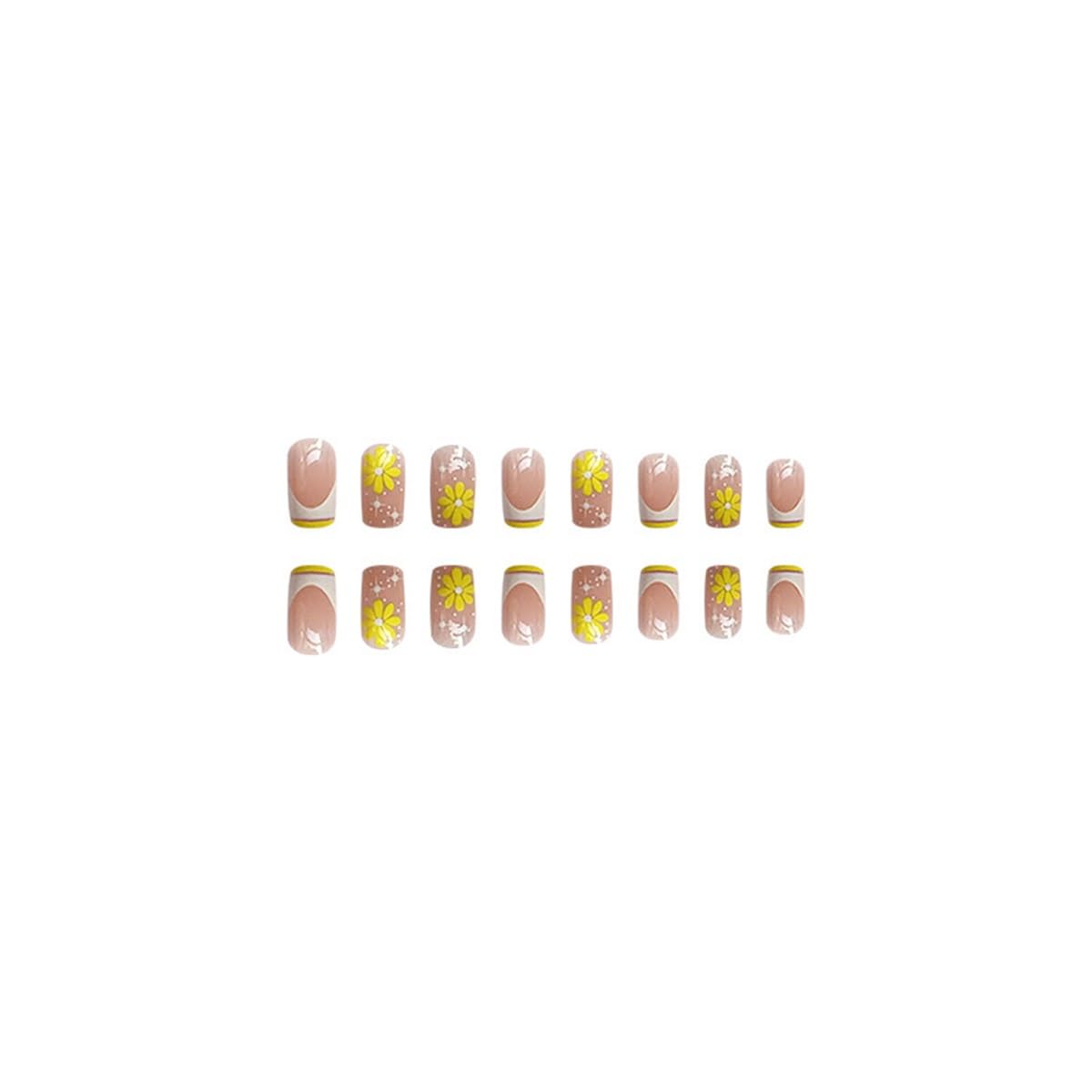CTTHNBD application in hand demonstrating quick press-on use for time-saving manicures