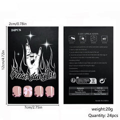 CTTHNBD application kit with file, wooden stick, and jelly glue stickers for fast application