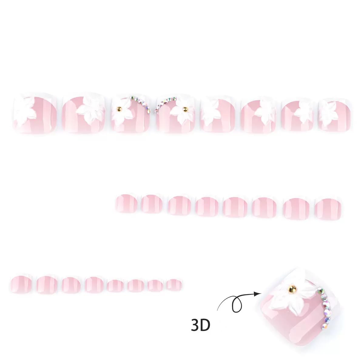 CTTHNBD nail file and wooden stick included, tools for easy prep and removal