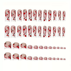 CTTHNBD close-up of cherry nail art detail for a playful accent and precision