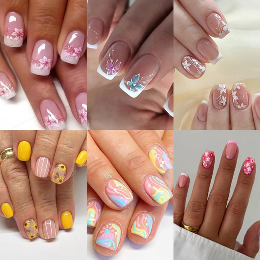 CTTHNBD front packaging showing six styles and 144 pieces, ideal for quick manicures