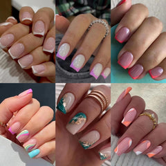 CTTHNBD front packaging showing all six nail styles and kit contents for choice