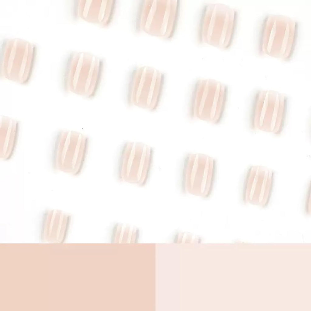 CTTHNBD nail file and 24 jelly glue stickers showing reusable adhesive benefit