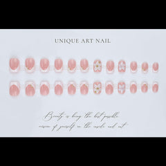 CTTHNBD nails on hand demonstrating neat square French tip benefit