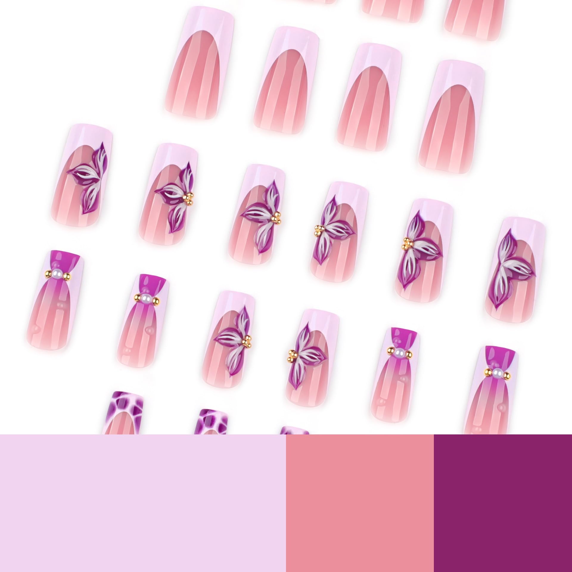 CTTHNBD side view showing nail thickness and square shape durability