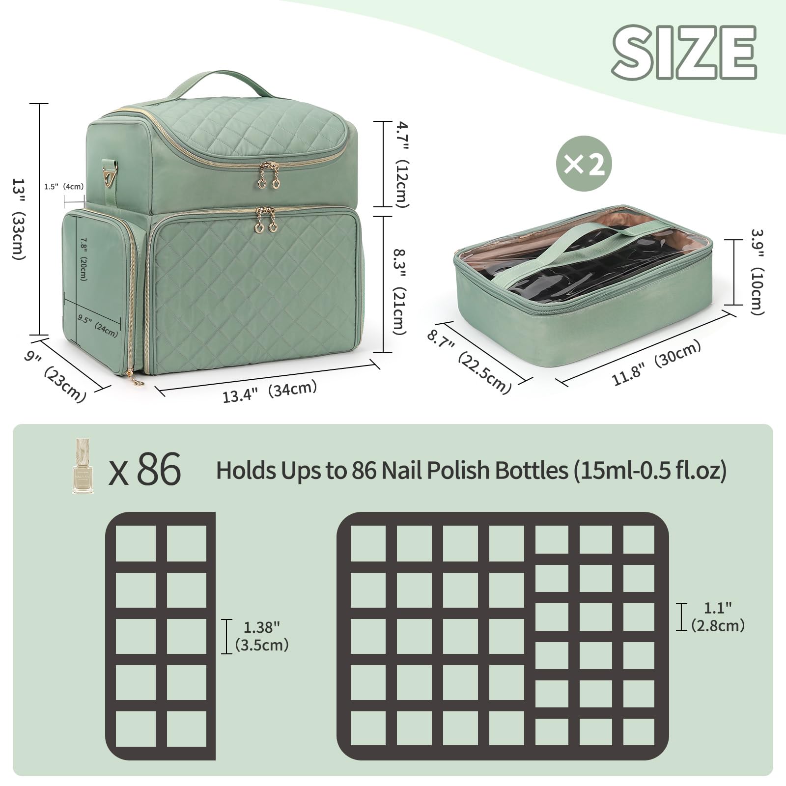CUBETASTIC three carrying options handle strap and luggage strap for convenience
