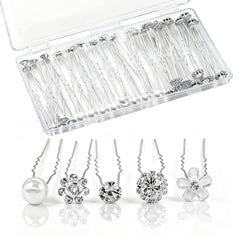 CubGreff front packaging showing 40 hair pins and storage case, organized and gift-ready
