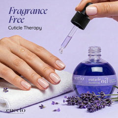 Cuccio dropper releasing a single drop demonstrating precise application and no waste
