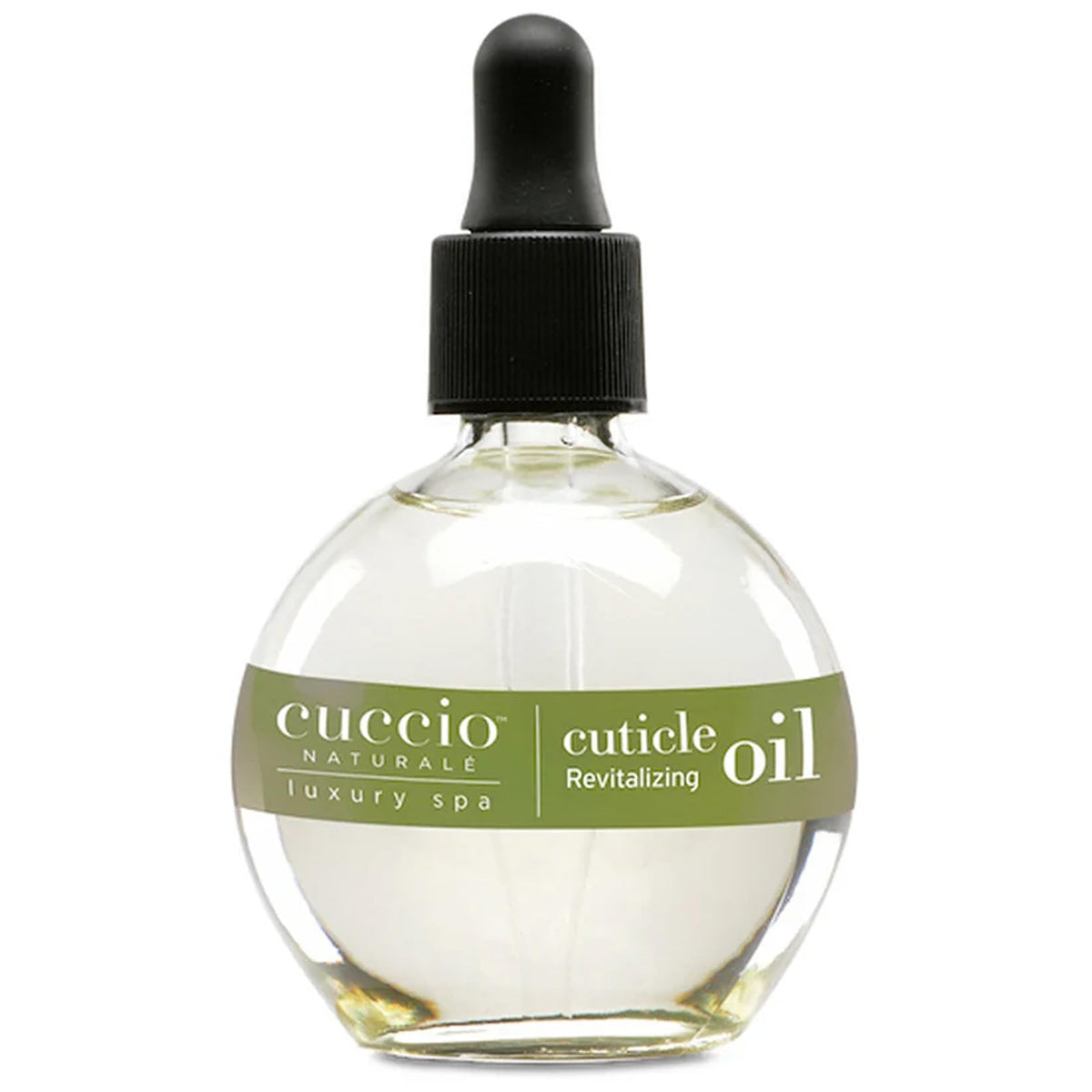 Cuccio front bottle showing white limetta and aloe scent benefits
