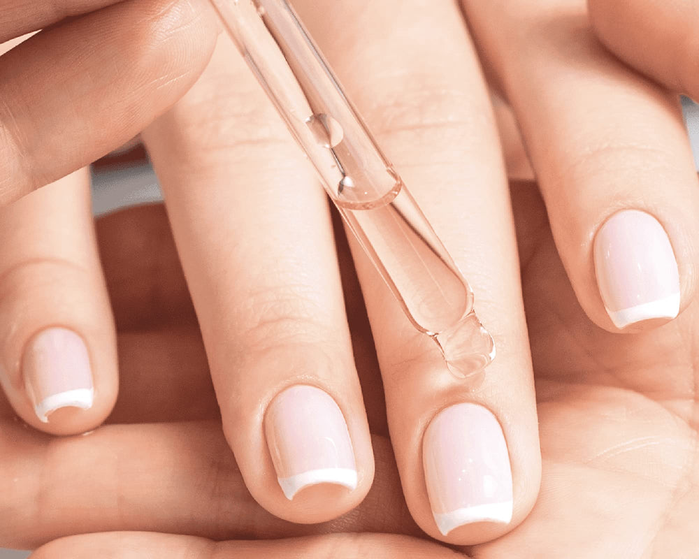 Cuccio in-use application on cuticle showing targeted care and improved softness