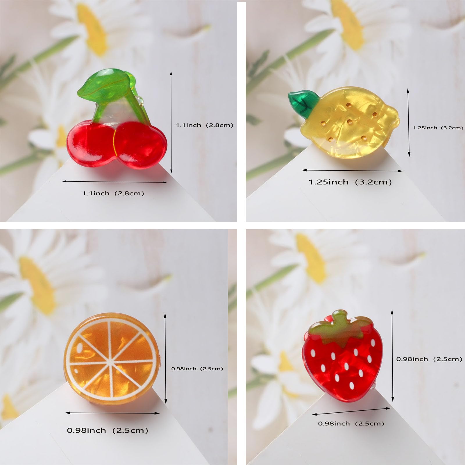 Cuizhiyu lemon clip texture close-up showing glossy surface and clear artwork